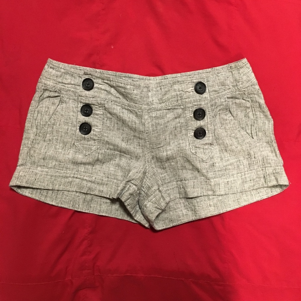 GRAY EXPRESS SHORTS IN SIZE 4